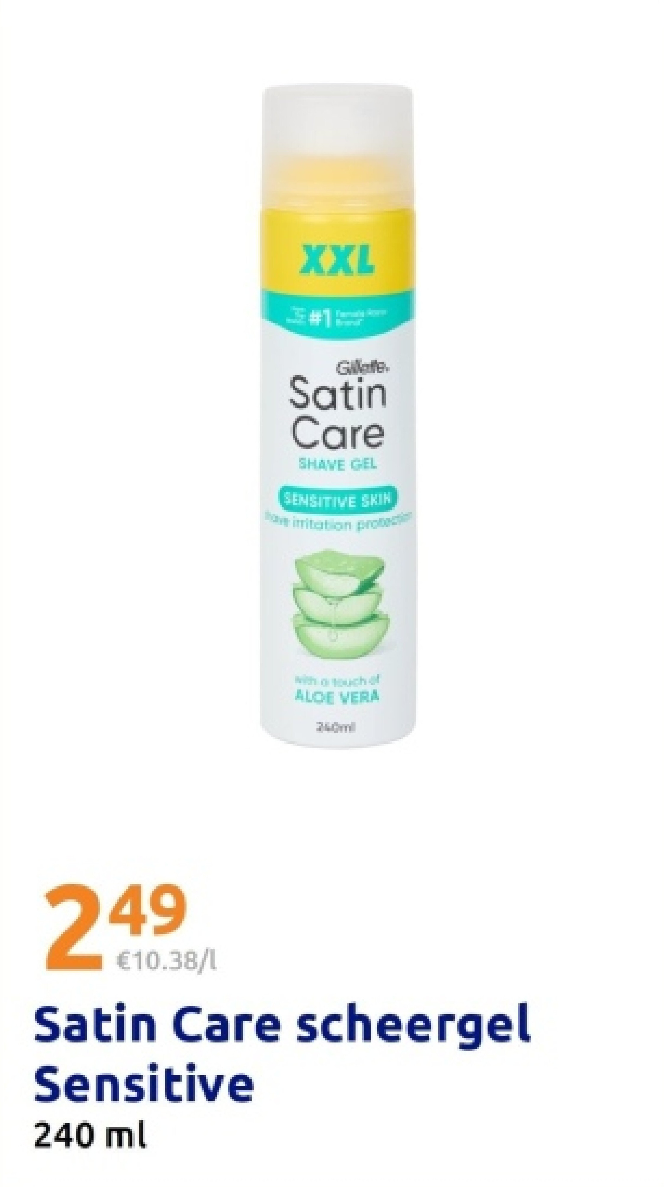 Satin Care scheergel Sensitive