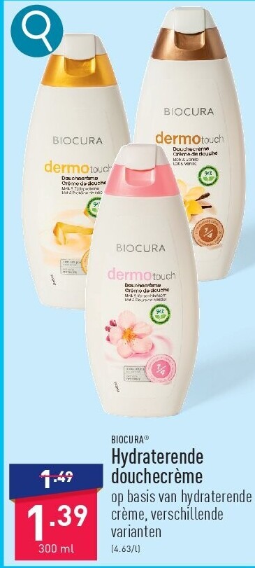 Hydraterende douchecrème