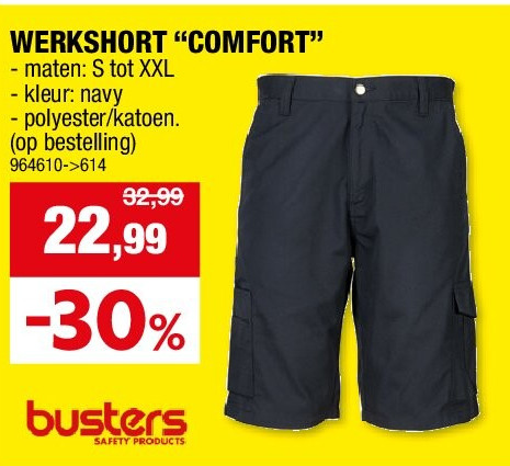 WERKSHORT “COMFORT”