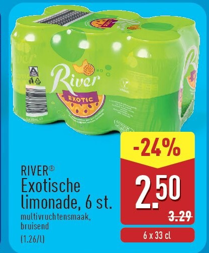 Exotische limonade, 6st.