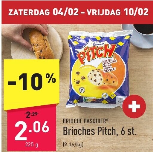 Brioches Pitch, 6 st.