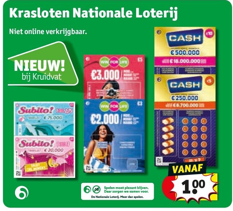 Krasloten Nationale Loterij