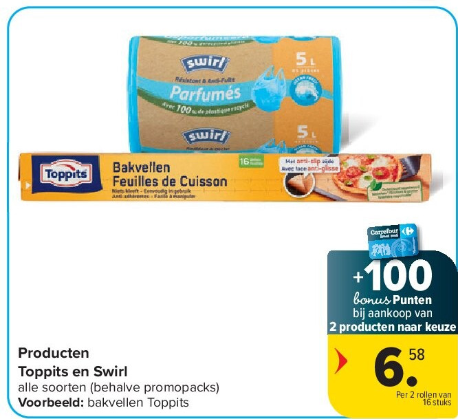 Producten Toppits en Swirl