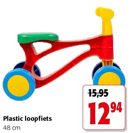 Plastic loopfiets