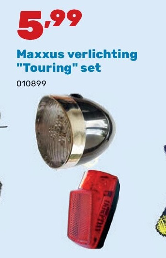 Maxxus verlichting "Touring" set