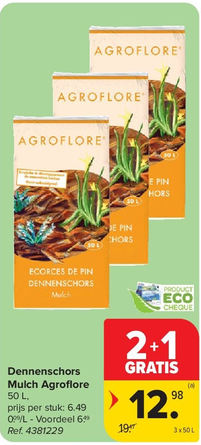 Dennenschors Mulch Agrofl ore