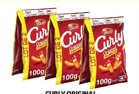 Curly Original cacahuète