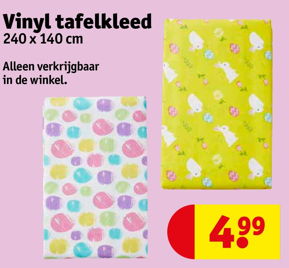 Vinyl tafelkleed