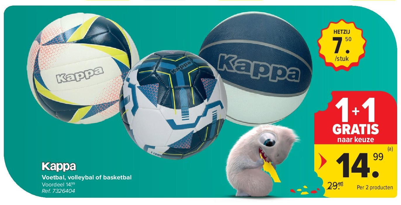 Voetbal, volleybal of basketbal