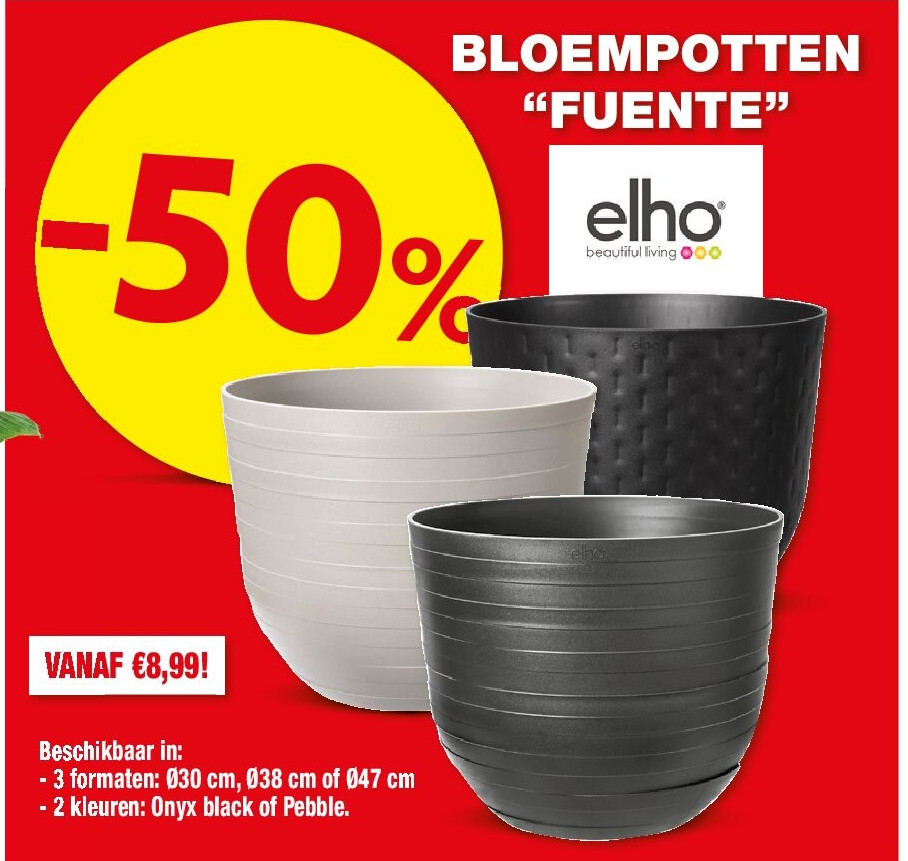 BLOEMPOTTEN “FUENTE”
