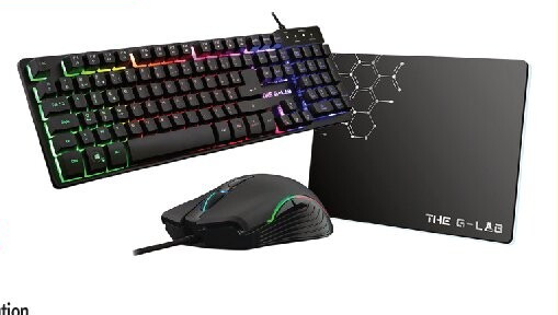 Pack combo Krypton The Glab 3 en 1 noir