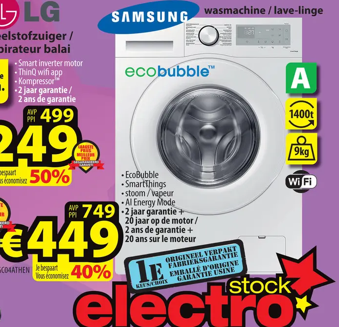 SAMSUNG Wasmachine/lave-linge
