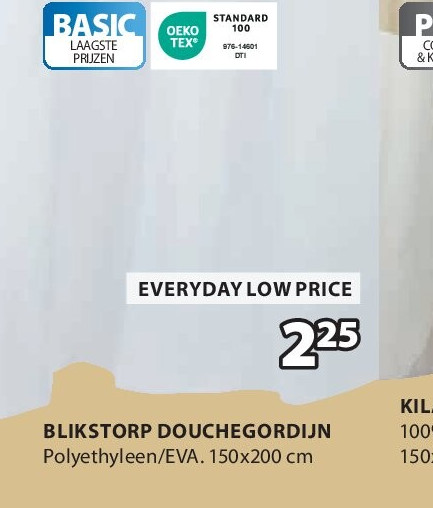 BLIKSTORP DOUCHEGORDIJN