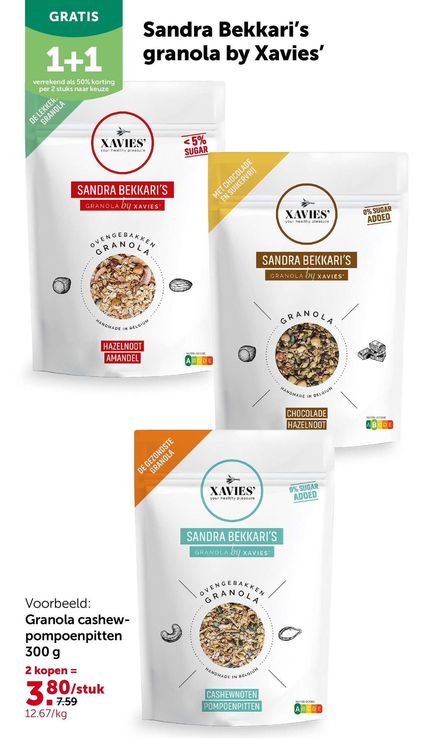 Granola cashewpompoenpitten 300 g