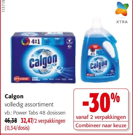Calgon Power Tabs 48 dosissen