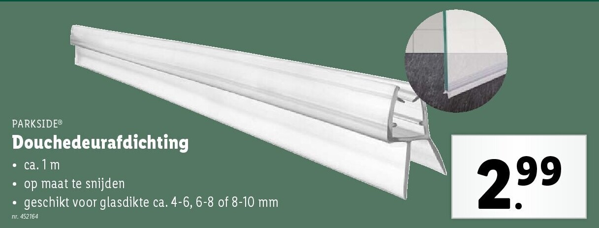 Douchedeurafdichting