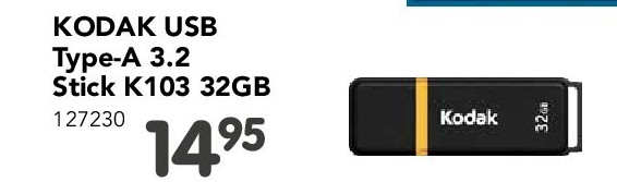 KODAK USB Type-A 3.2 Stick K103 32GB