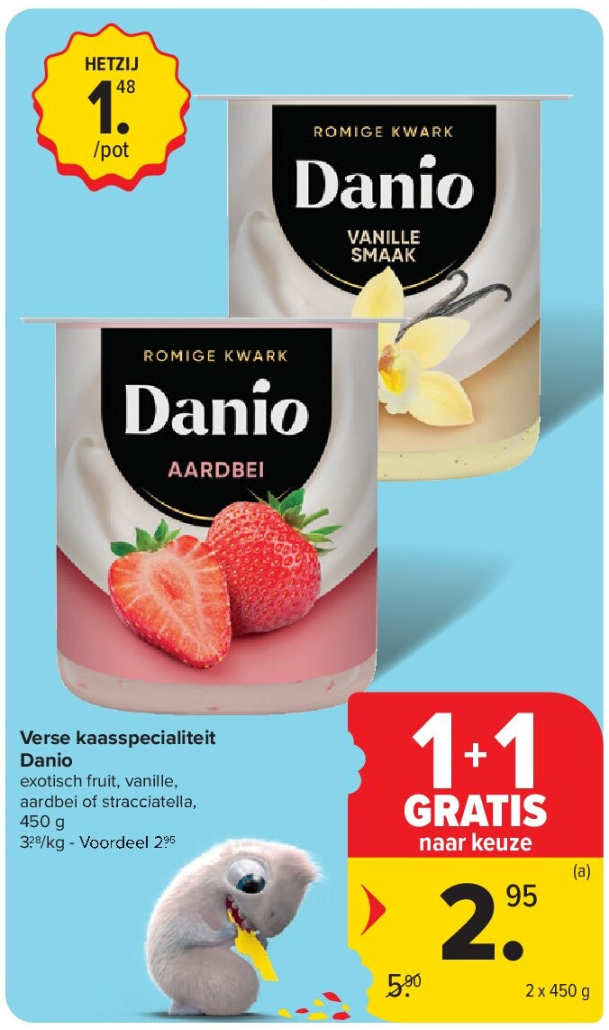 Verse kaasspecialiteit Danio
