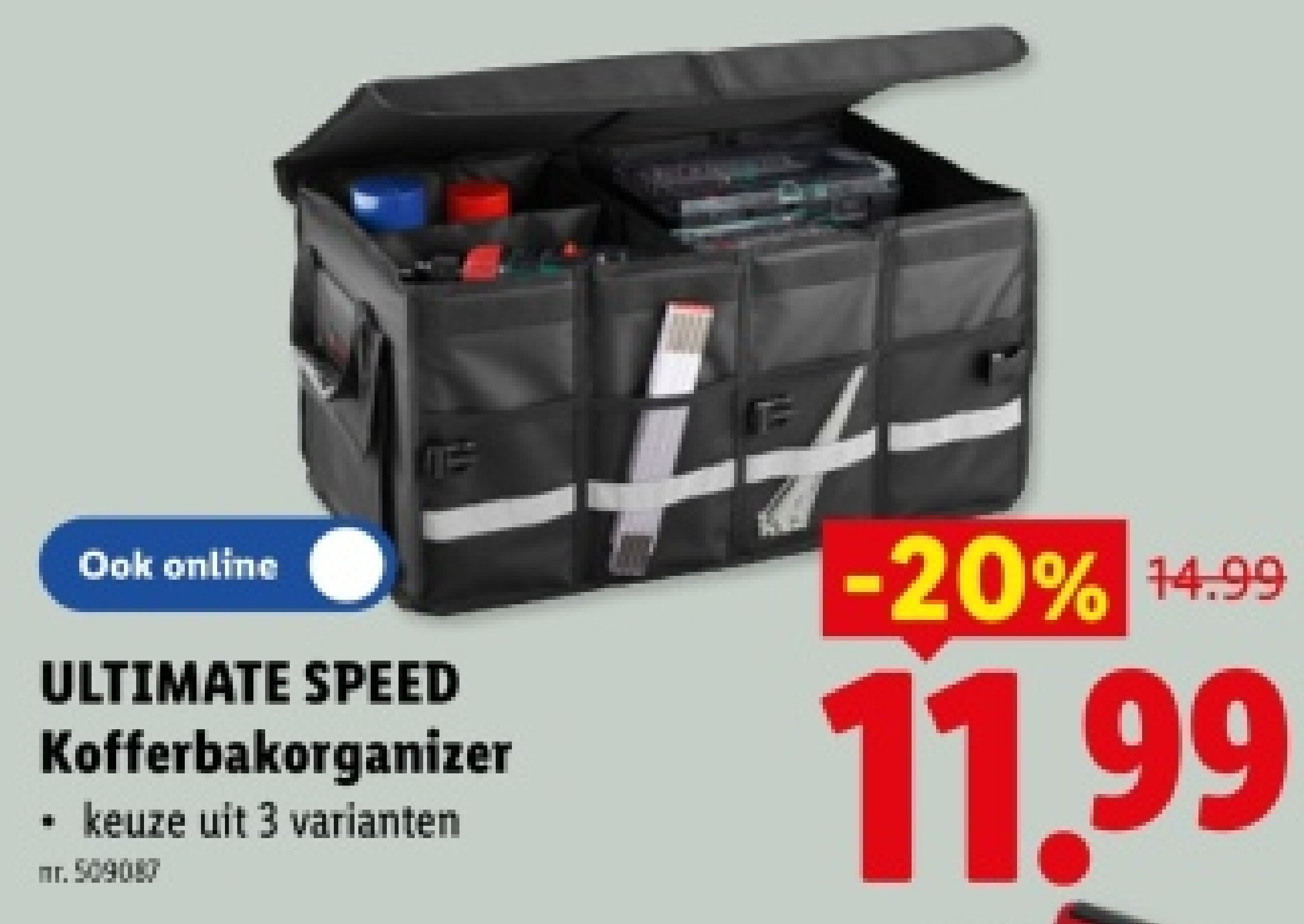 Kofferbakorganizer