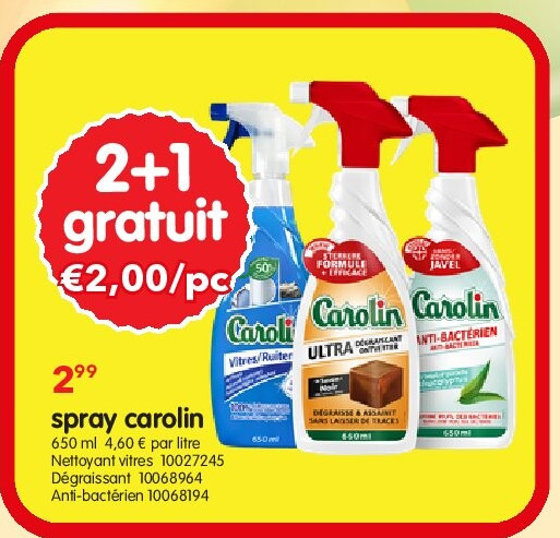 spray carolin