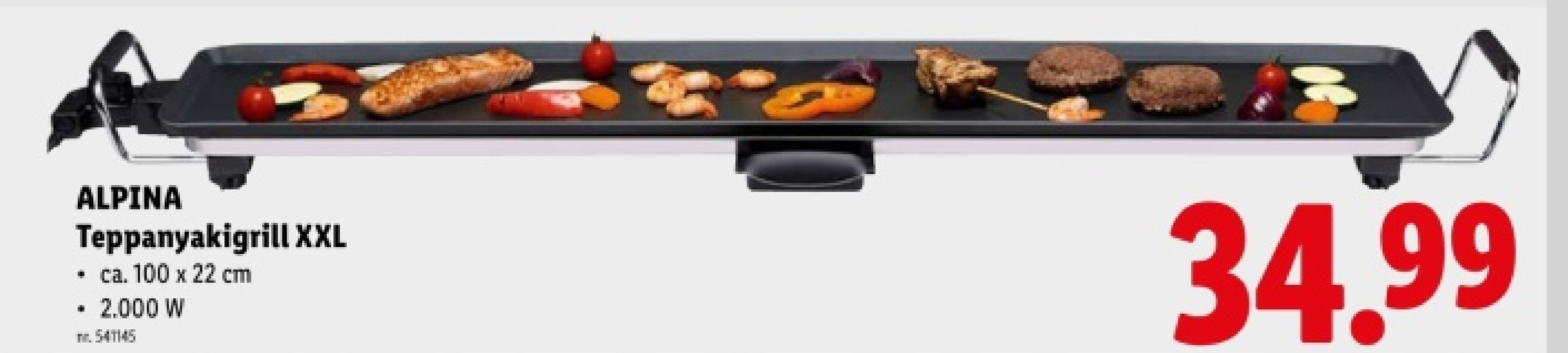Teppanyakigrill XXL
