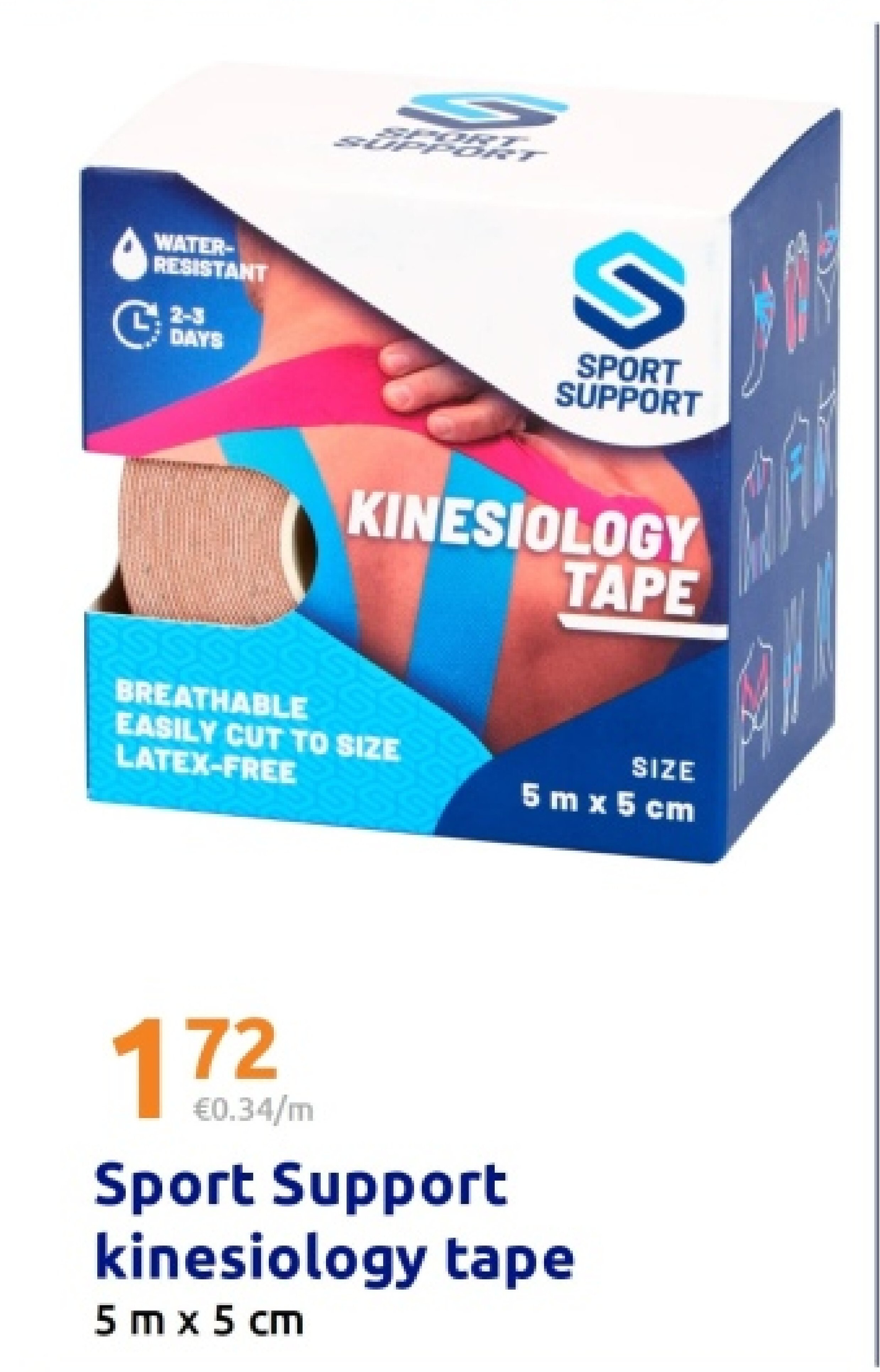 Sport Support kinesiology tape