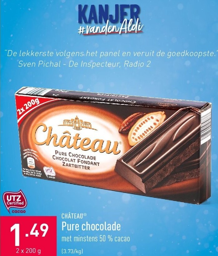 Pure chocolade