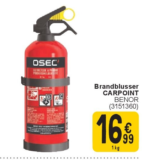 Brandblusser CARPOINT
