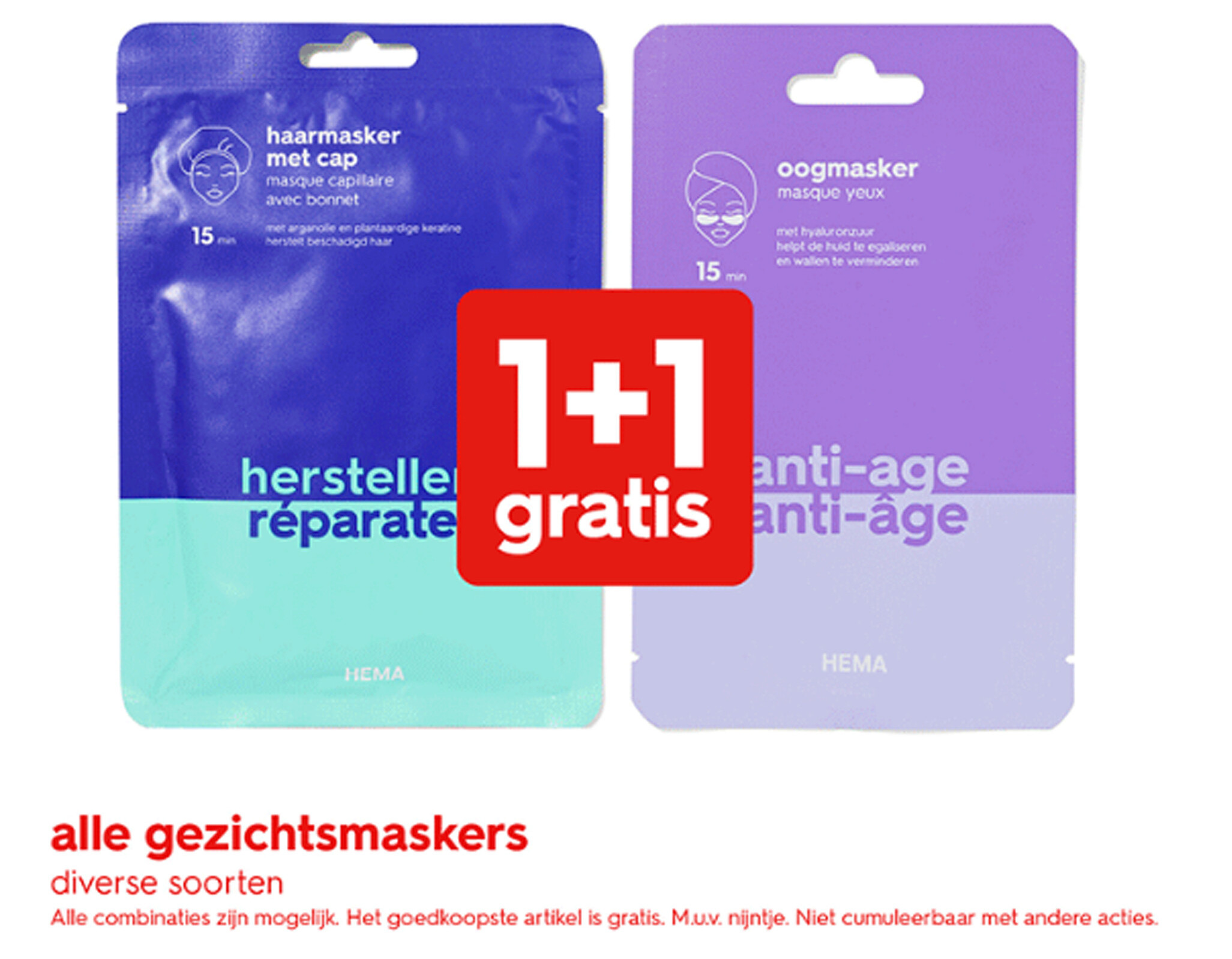 alle gezichtsmaskers