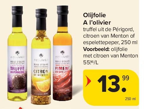 Olijfolie A l’olivier