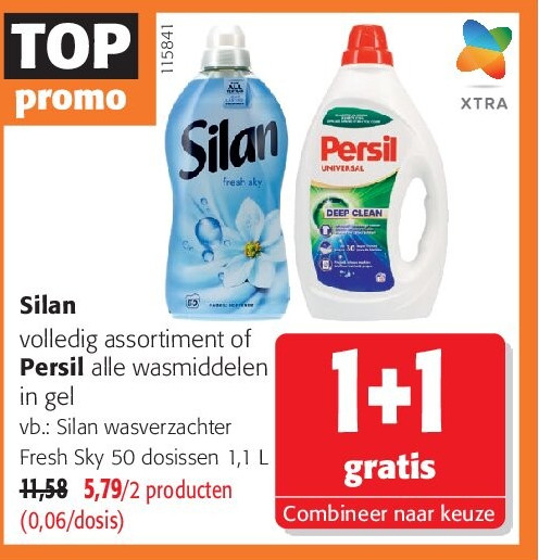 Silan wasverzachter Fresh Sky 50 dosissen 1,1 L
