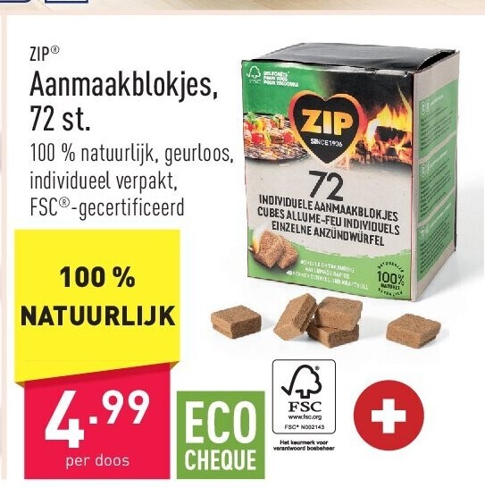 Aanmaakblokjes, 72 st