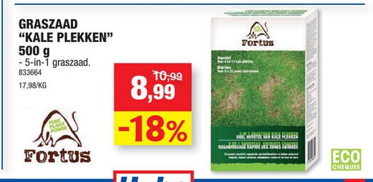 GRASZAAD "KALE PLEKKEN" 500