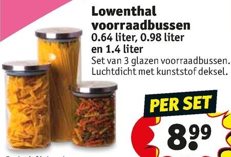Lowenthal voorraadbussen