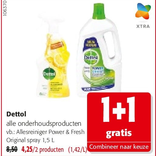 Dettol Allesreiniger Power & Fresh Original spray 1,5 L