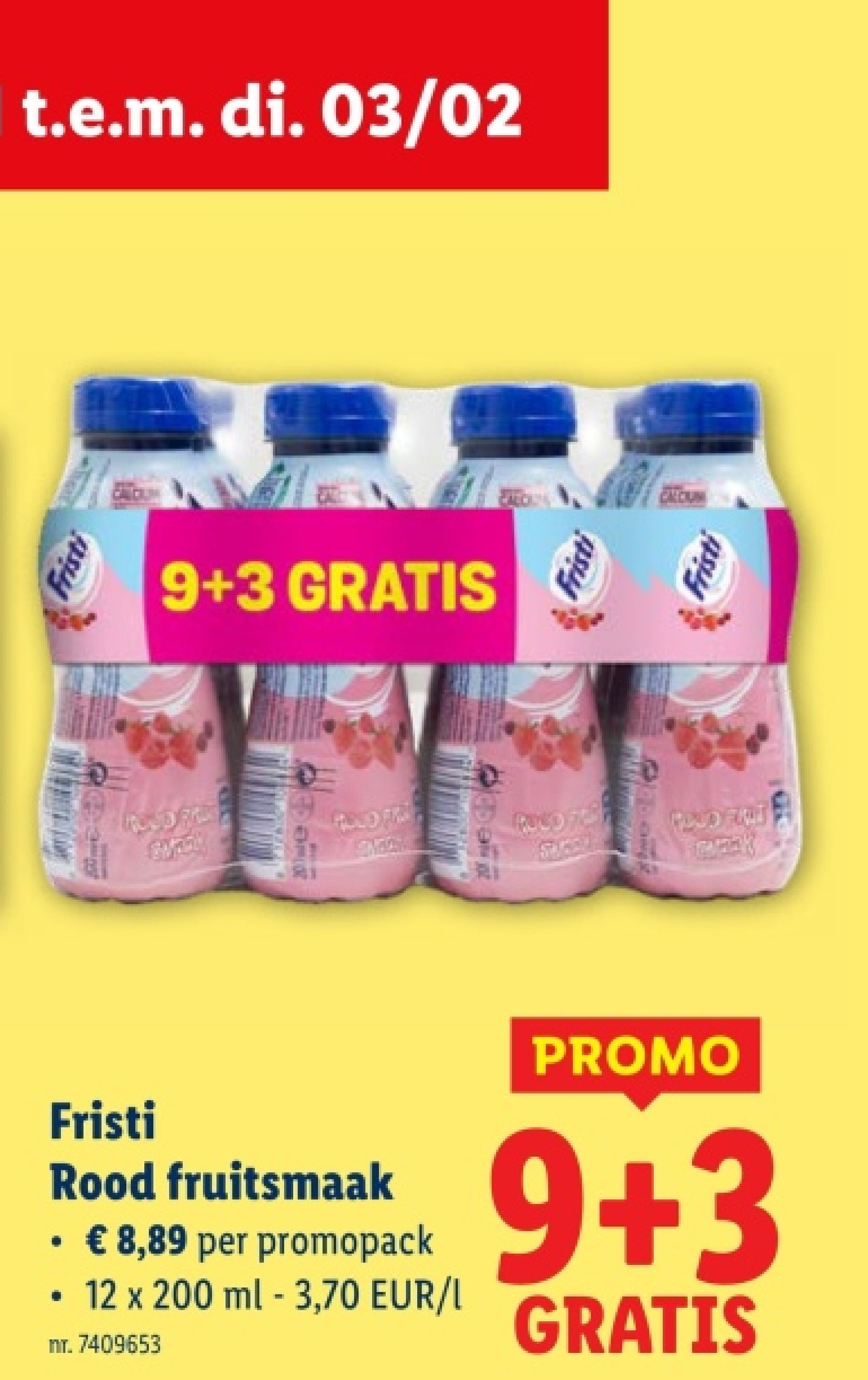 Rood fruitsmaak