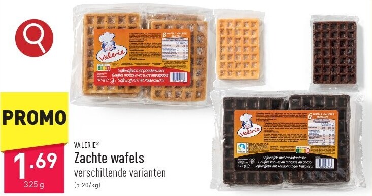 Zachte wafels