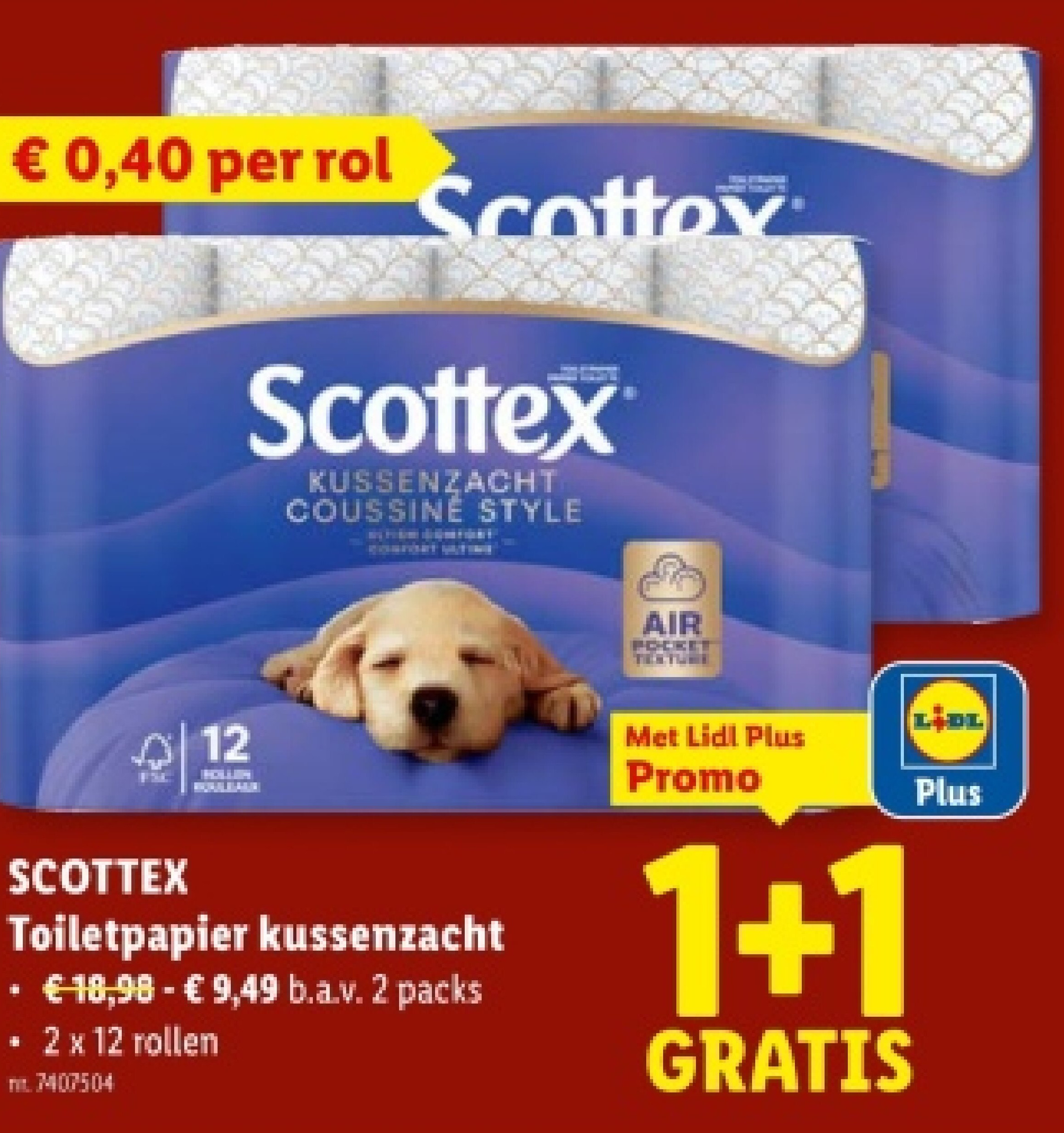 Toiletpapier kussenzacht