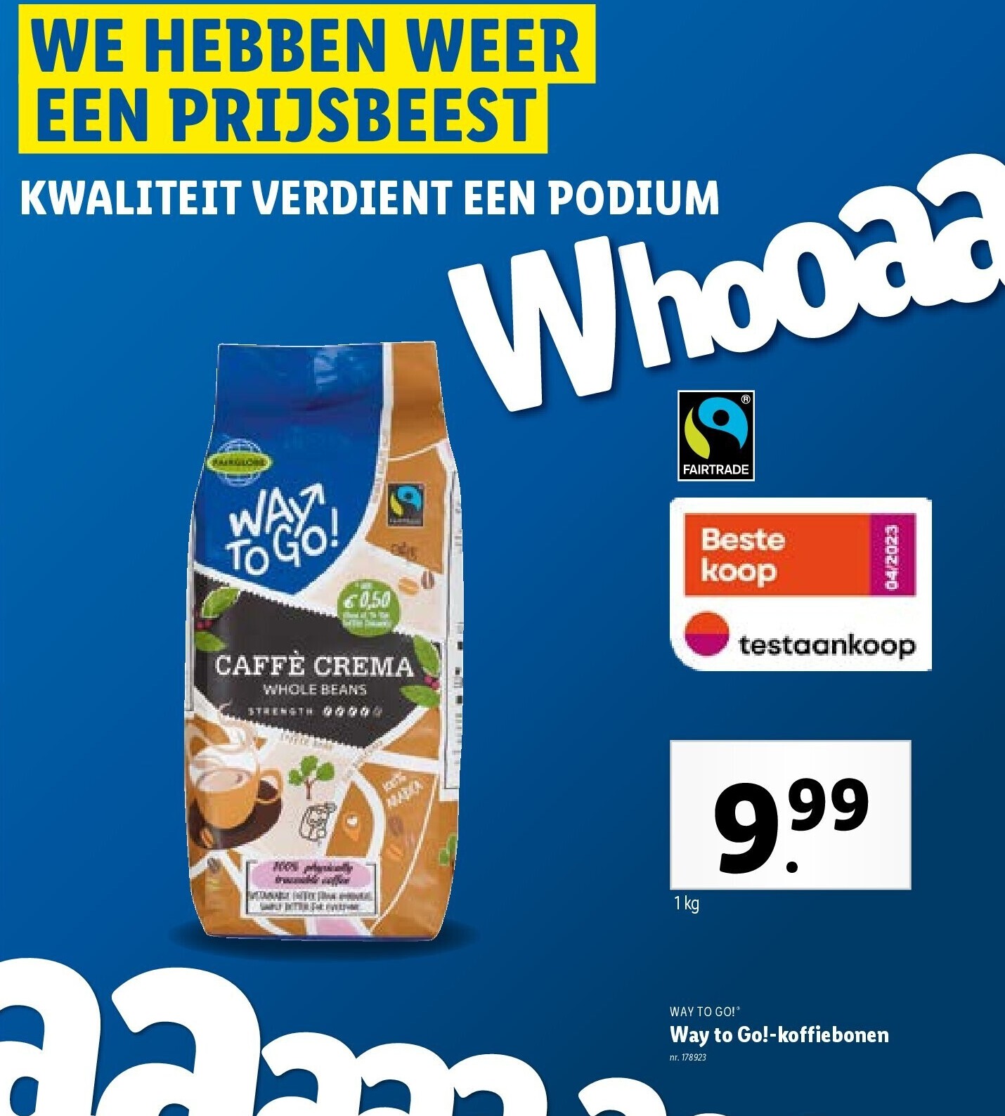 Way to Go!-koffiebonen