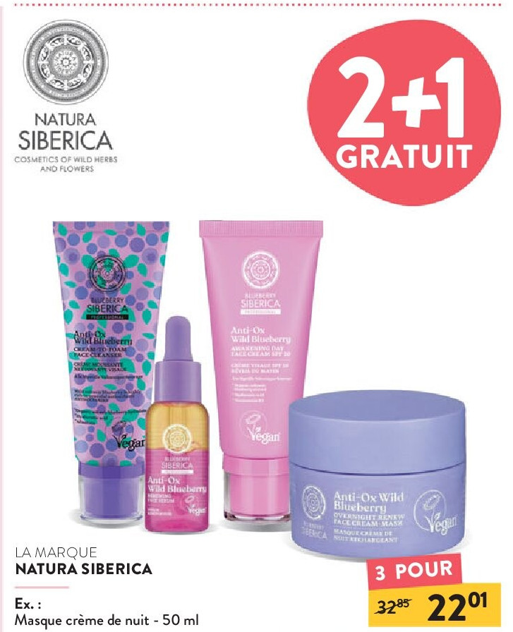 Masque crème de nuit - 50 ml