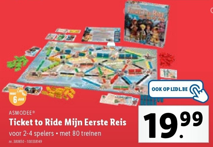 Ticket to Ride Mijn Eerste Reis
