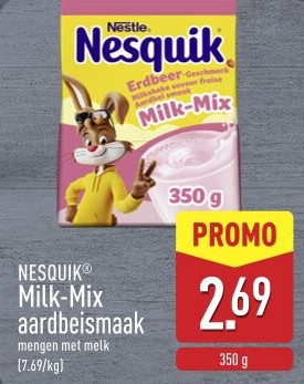 Milk-Mix aardbeismaak