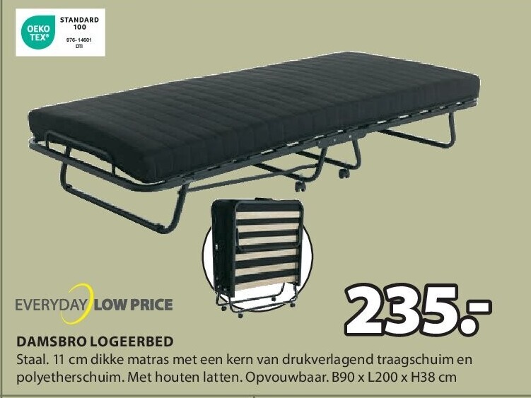DAMSBRO LOGEERBED