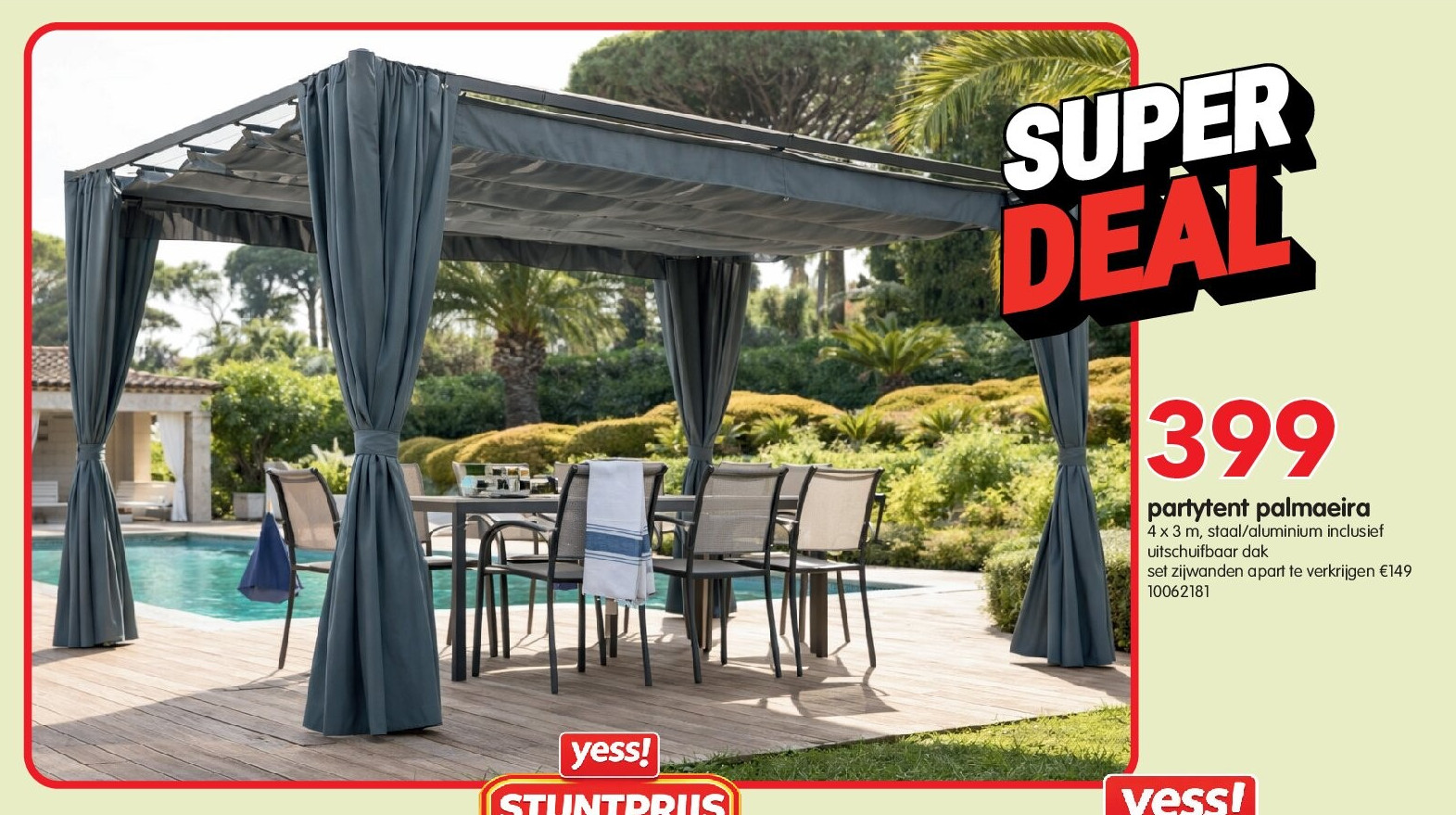 partytent palmaeira