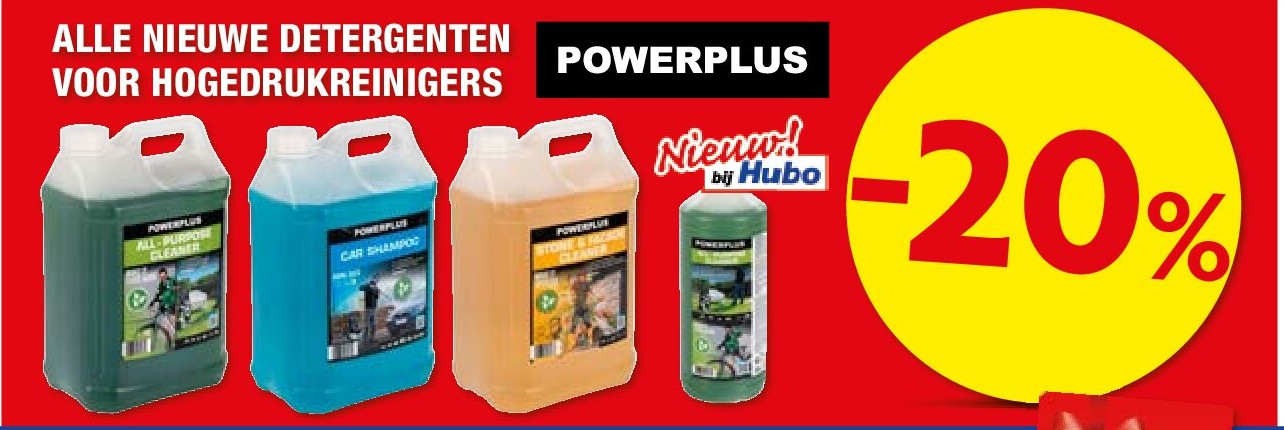 ALLE NIEUWE DETERGENTEN VOOR HOGEDRUKREINIGERS