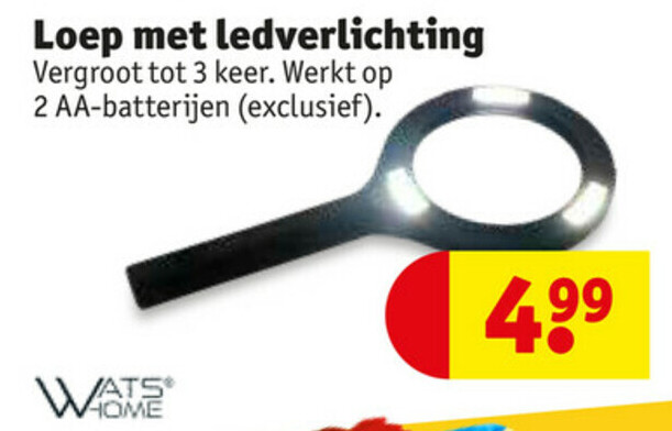 Loep met ledverlichting