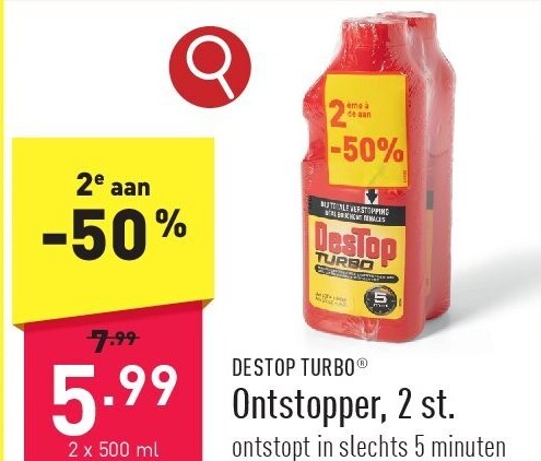 Ontstopper, 2st.
