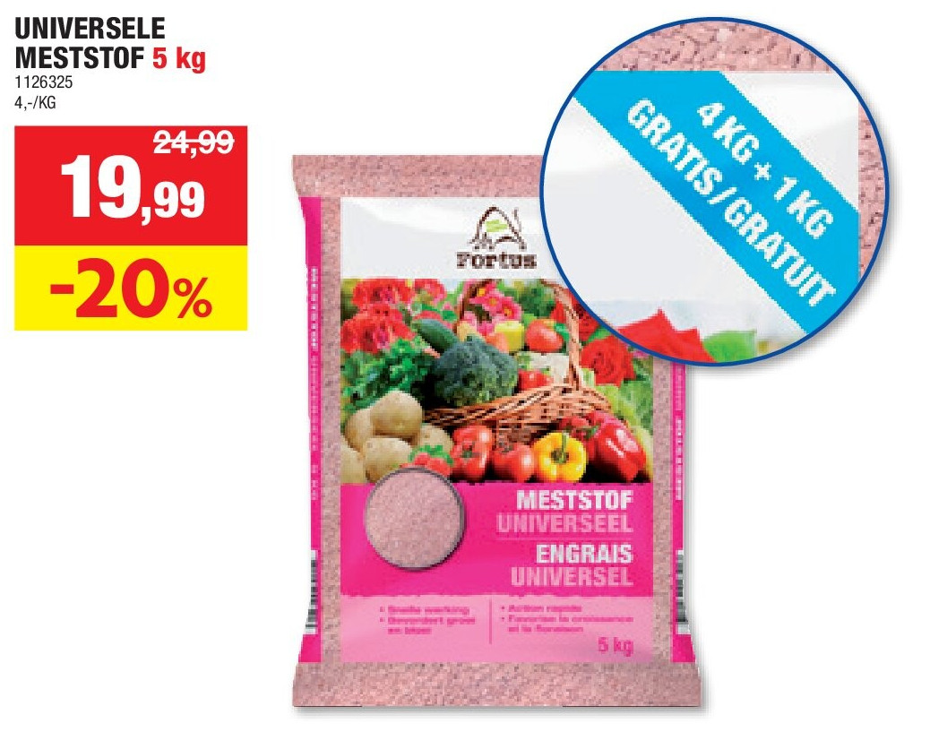 UNIVERSELE MESTSTOF 5 kg