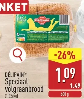Speciaal volgraanbrood