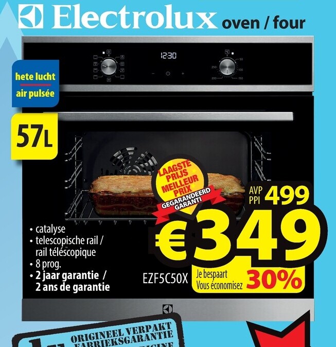 Electrolux oven / four